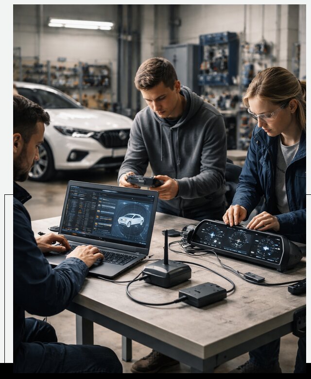 Разработка Connected Car и ПО для автопрома в Еманжелинске