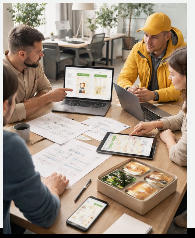 Разработка агрегатора доставки еды в Еманжелинске от 15407 р., АвикейМнж